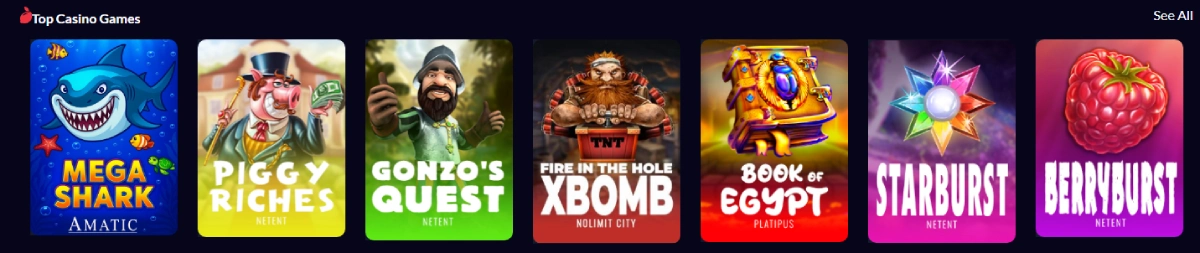 Angliabet casino games